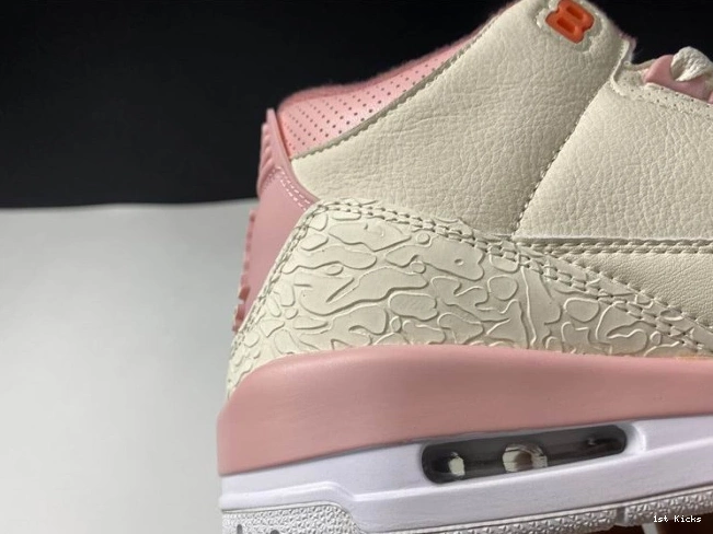 1st Kicks Pink 3 Jordan Retro CK9246-116 Air (W) Rust Sail 0731